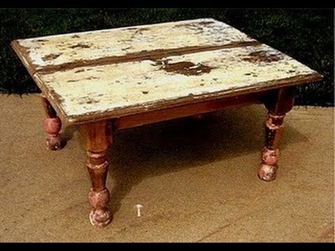 Как реставрировать старую деревянную мебель